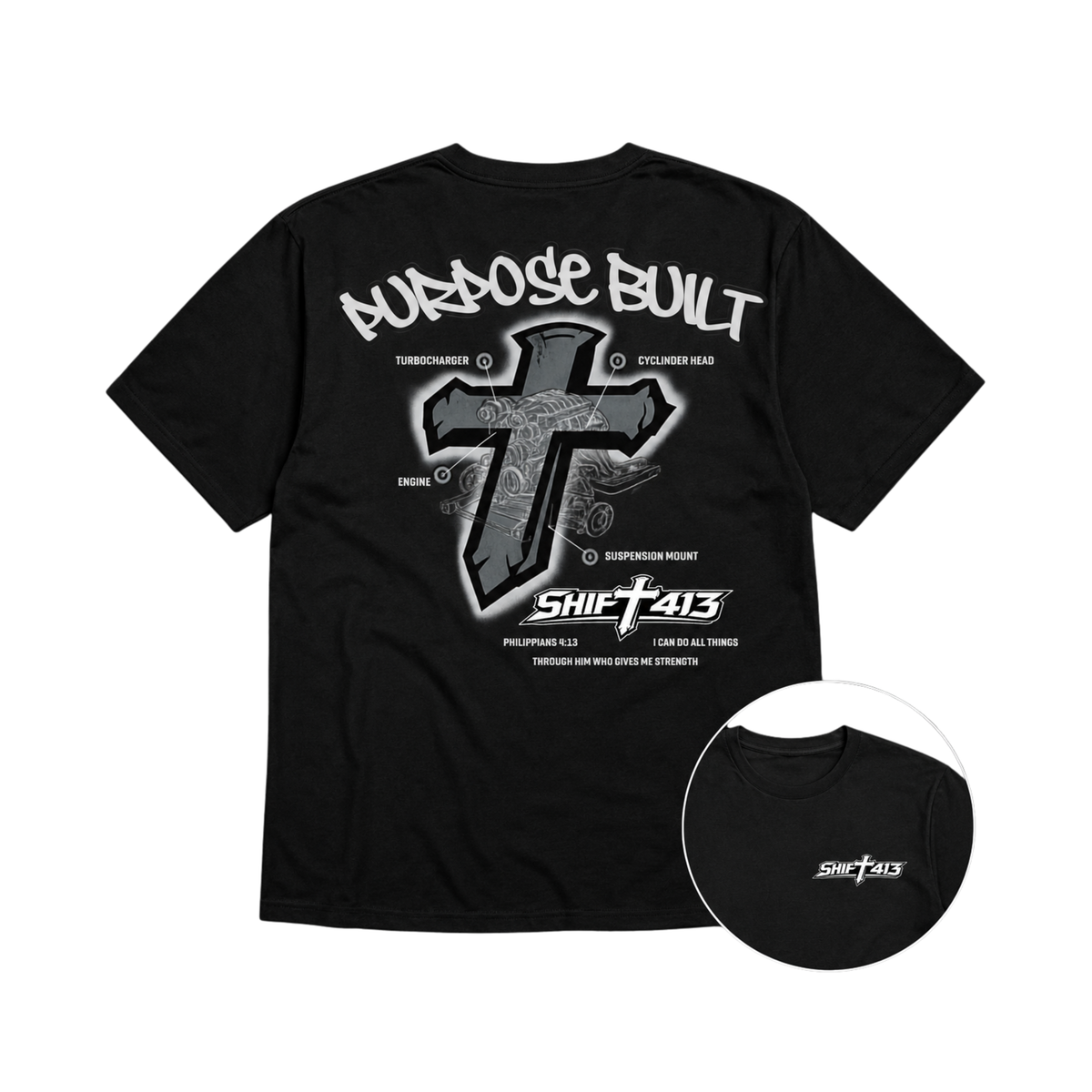 PURPOSE BUILT GRAPHIC T-SHIRT