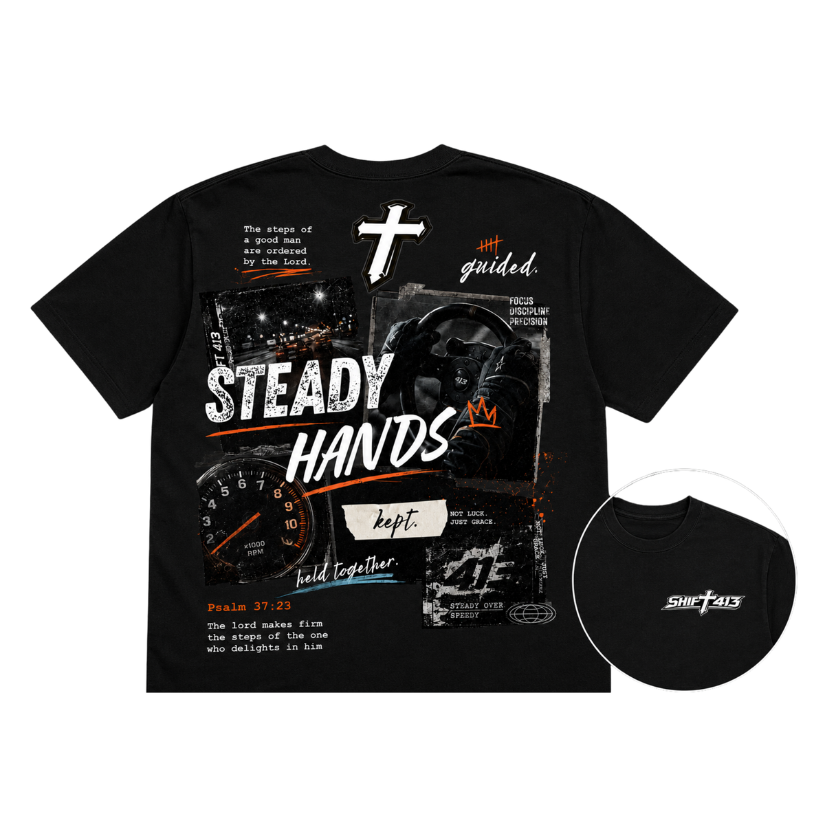 STEADY HANDS T-SHIRT