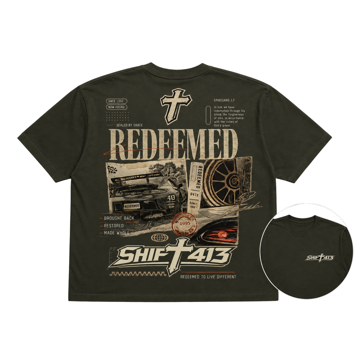 REDEEMED T-SHIRT